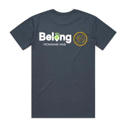 Belong - Men's Tee (white print)