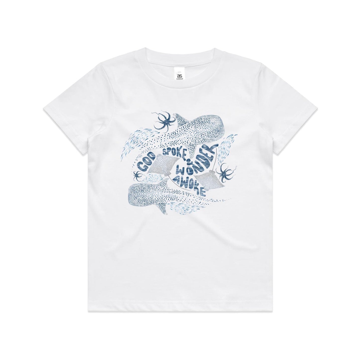 Wonder Awoke Oceans - Kids Tee
