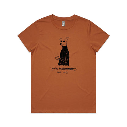 Let's Fellowship - Women's Staple Tee